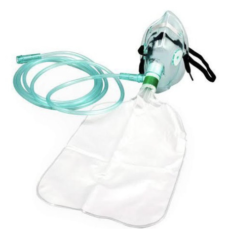 High Concentration Oxygen Mask Set (Adult / Pediatric)